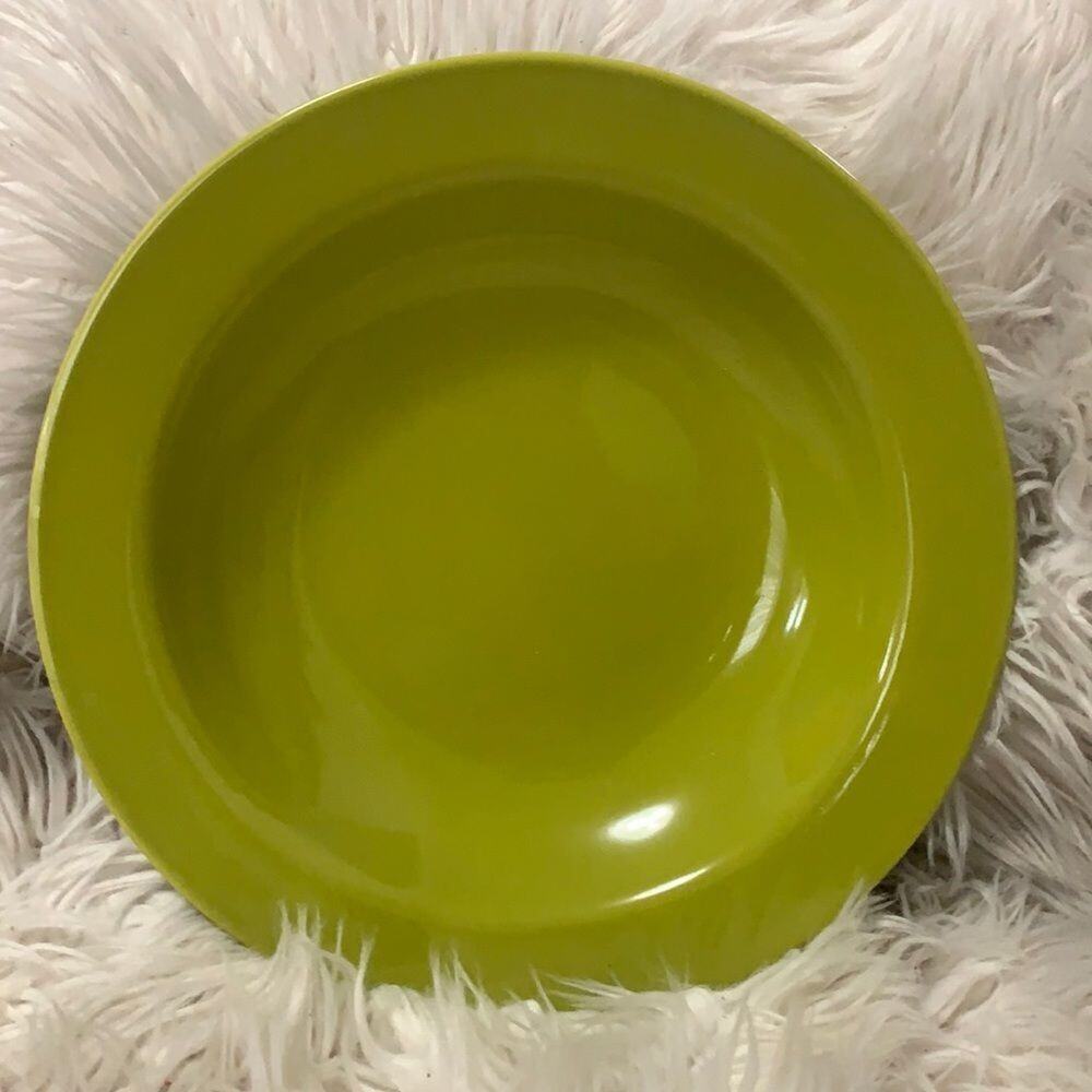 NWOT FISHS EDDY GREEN SOlLID PLATTER